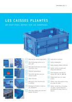 Caisses plastiques pliables - 5