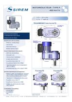 P TYPE - GEAR MOTOR - 1