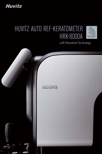 Auto Refractor/Keratometer: Huvitz HRK-8000A