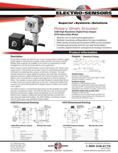 Encoders - 470 Heavy Duty Encoder