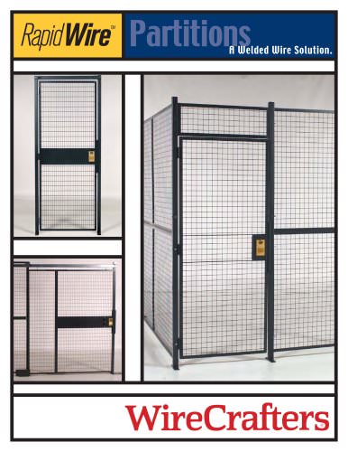 RapidWireTM Welded Wire Partitions