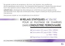 Industrie ferroviaire - les solutions celduc relais - 3