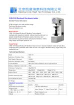 CHR-150 Rockwell hardness tester