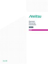 Electronic Measuring Instruments 2017