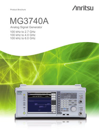 MG3740A Analog Signal Generator