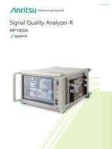 Signal Quality Analyzer-R MP1900A