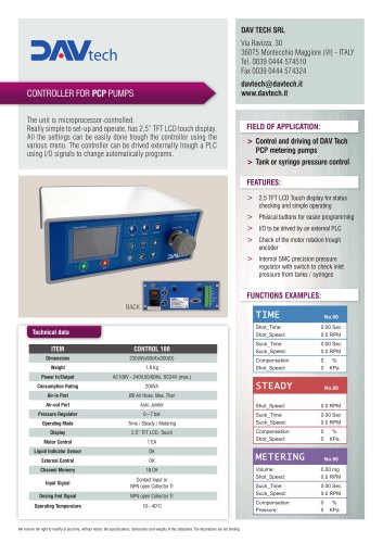 PCP Controller - Basic