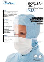 Bioclean MTA Non-Sterile Tie-On Facemask