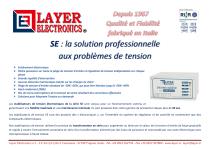 Stabilisateurs de tension série SE-1