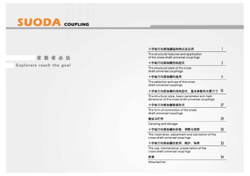 Universal Joints Catalog