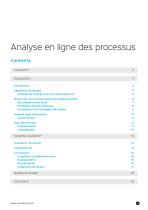 Technologie analytique en ligne pour l'industrie chimique : mesure de la concentration et de la densité, détection de phases, analyse de composants multiples, surveillance des cristallisations et des polymérisations. - 3