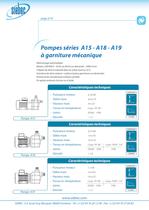 Pompes A15 à A30 - 2