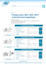 Pompes M35 à M200 - 2