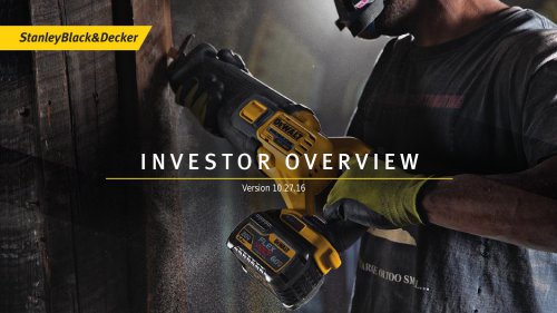 Investor Materials