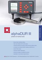 alphaDUR III