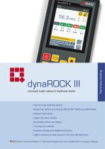 Leeb Rebound Hardness Tester dynaROCK III