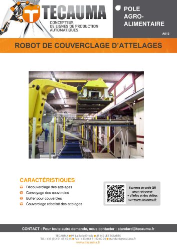 A013 Robot de couverclage d'attelages