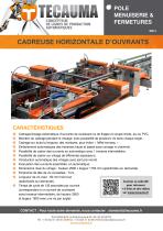 M013 Cadreuse hydraulique pour fenêtres - 1