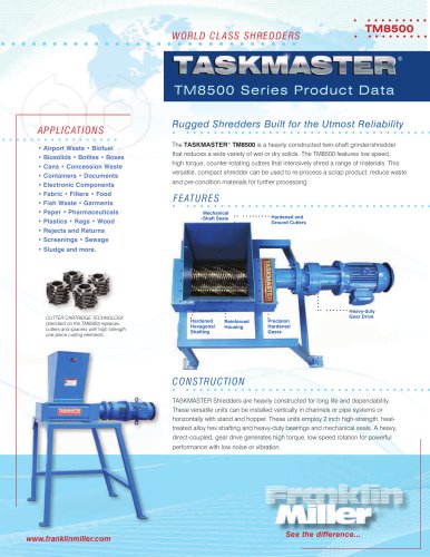 TM8500 Series Product Data