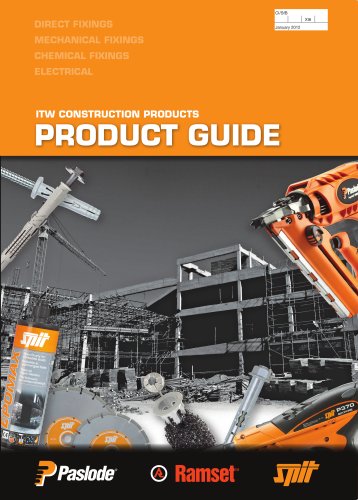 ITW CONSTRUCTION PRODUCTS PRODUCT GUIDE