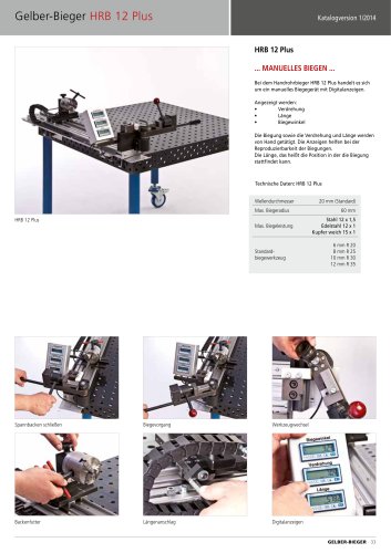 Handrohrbieger HRB 12 Plus