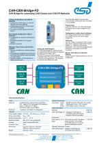 Data Sheet CAN-CBX-Bridge-FD