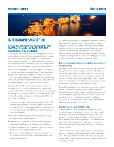 INTERGRAPH SMART 3D