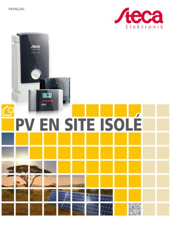 PV en site isolé - Catalogue des produits