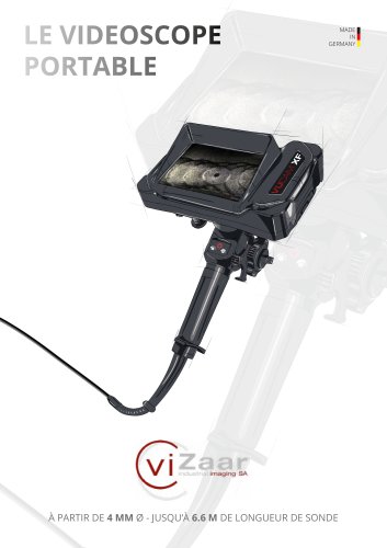 Brochure - Vid&eacute;oscope portable VUCAM 