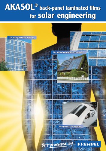 AKASOL®PV laminated films