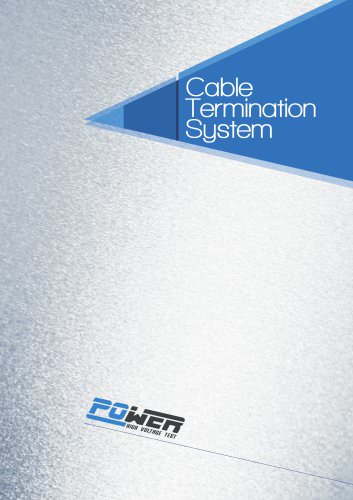 PowerHV® Cable termination | Water termination