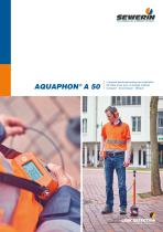 AQUAPHON A 50 - L'entrée de gamme à prix avantageux pour la localisation électroacoustique professionnelle de fuites d'eau