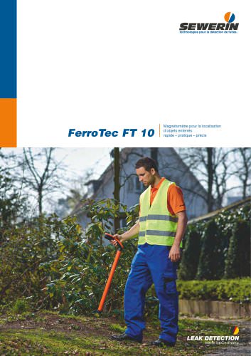 FerroTec FT 10 - Magnétomètre pour la localisation d'objets enterrés