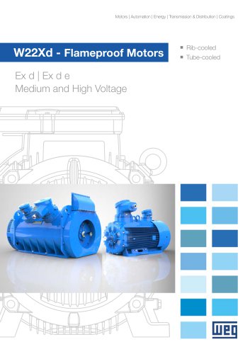 W22Xd - Flameproof Motors (Medium and High Voltage)