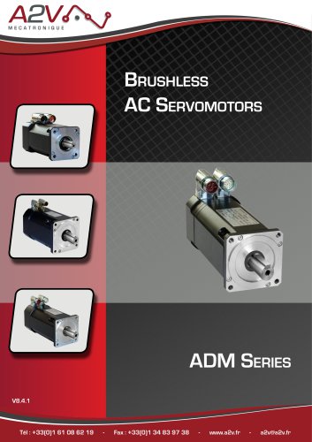 Brushless AC Servomotors ADM Series