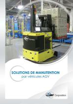 Solution de manutention par véhicule AGV