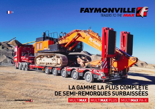 Faymonville MultiMAX - The most complete line of semi-trailers