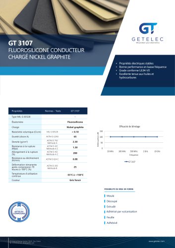GT 3107 - Joint conducteur CEM - Getelec