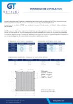 Panneaux de ventilation - 1