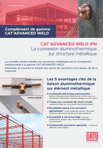 Soudure aluminothermique structures m&eacute;talliques