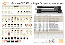 Gamme joints usinés - 1
