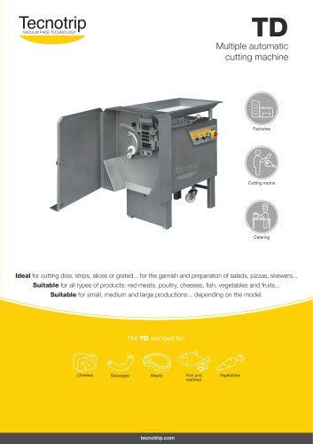 MULTIPLE AUTOMATIC CUTTING MACHINE