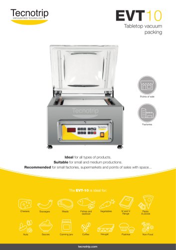 TABLETOP VACUUM PACKING EVT-10