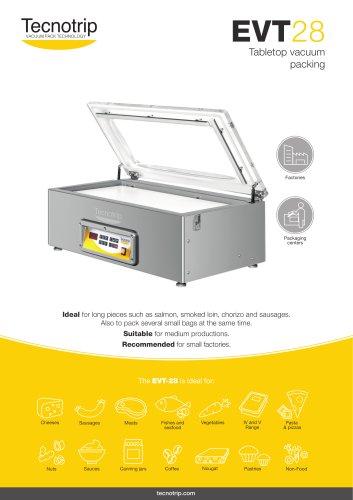 TABLETOP VACUUM PACKING EVT-28