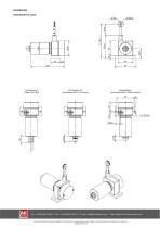 Capteur de position à câble CD50 - Sortie potentiométrique - 5