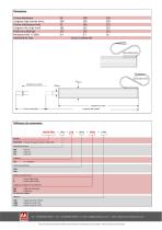 Potentiomètre linéaire MS19-SRA (version à ressort de rappel) - 2