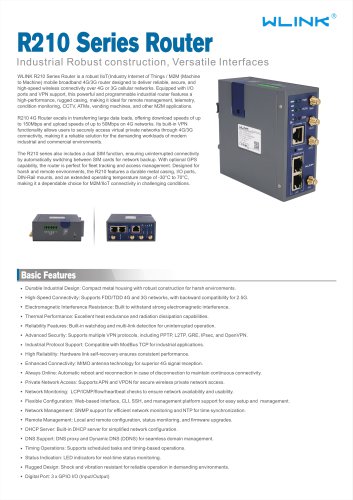 WLINK WL-R210 series