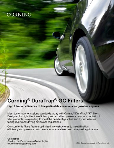 Corning® DuraTrap® GC Filters