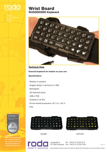 USB keyboard / PS2 / waterproof / heavy-duty