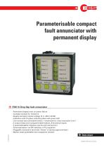 Drop-flap Fault Annunciator